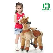 2016 New Time-limited Unisex White Black Gray Blue Hot!!!hi Ce Zebra Walking Horse,kiddie Mechanical Horse Ride,ride On Toy