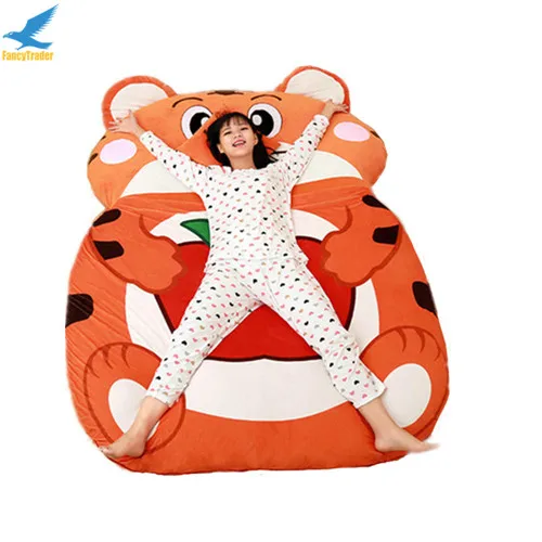 Fancytrader-Cartoon-Animal-Tiger-Tatami-Giant-Stuffed-Soft-Beanbag-Bed-Carpet-Mat-Sofa (3)