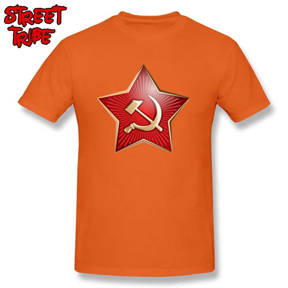 Man Fitted Unique T Shirt Crew Neck Father Day All Cotton T-shirts Party Short Sleeve 26CC248 Tee Shirts Drop Shipping 26CC248 orange
