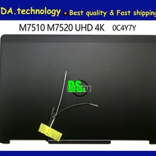 Wellendorff Новая/Оригинальная ЖК-Верхняя Крышка для Dell Precision m7510 задняя крышка корпуса 0C4Y7Y C4Y7Y W/антенны