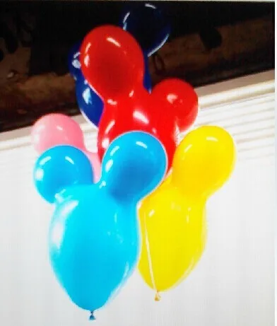 

TSZWJ Z-055 20pcs / lots new wholesales 12 inch Mickey Mouse latex balloons Birthday party wedding decoration balloon