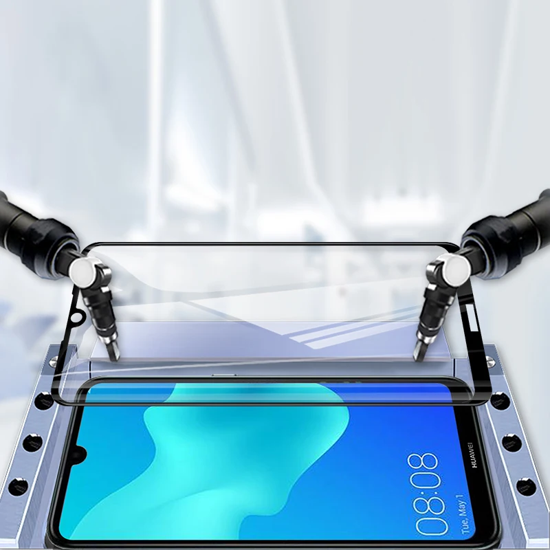 3D полное покрытие закаленное стекло для Huawei Y5 2019 защитная пленка Защита экрана LX9