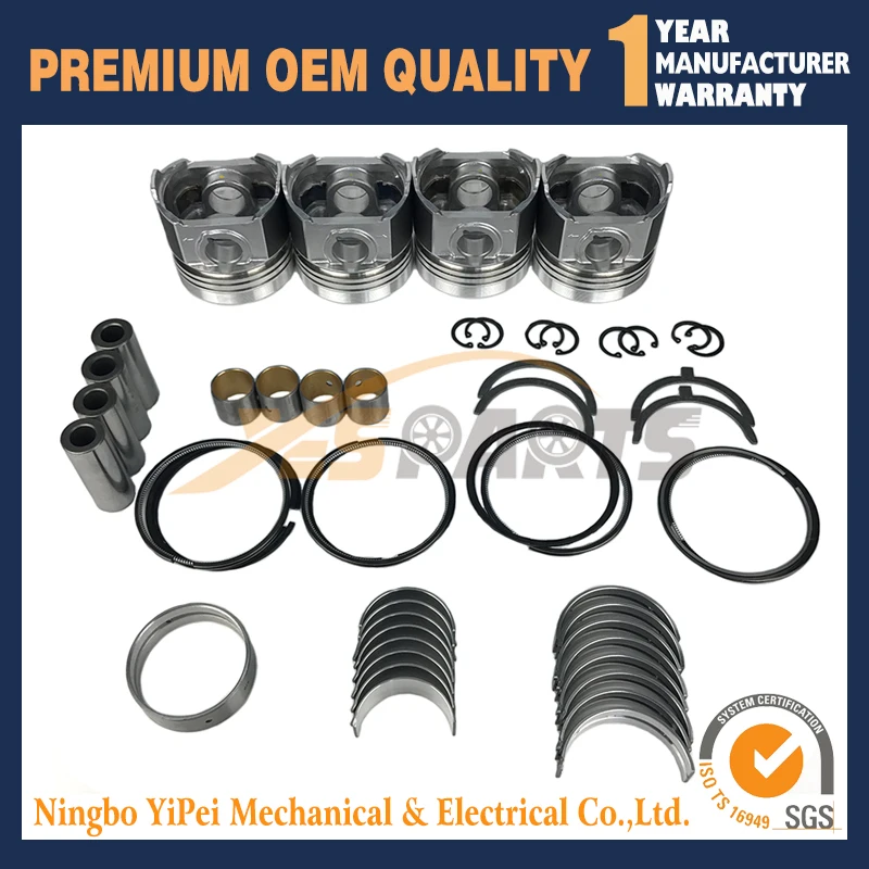 IRIS SELECTIONSolarhome Overhaul Rebuild Kit for V2203 Engine Bobcat