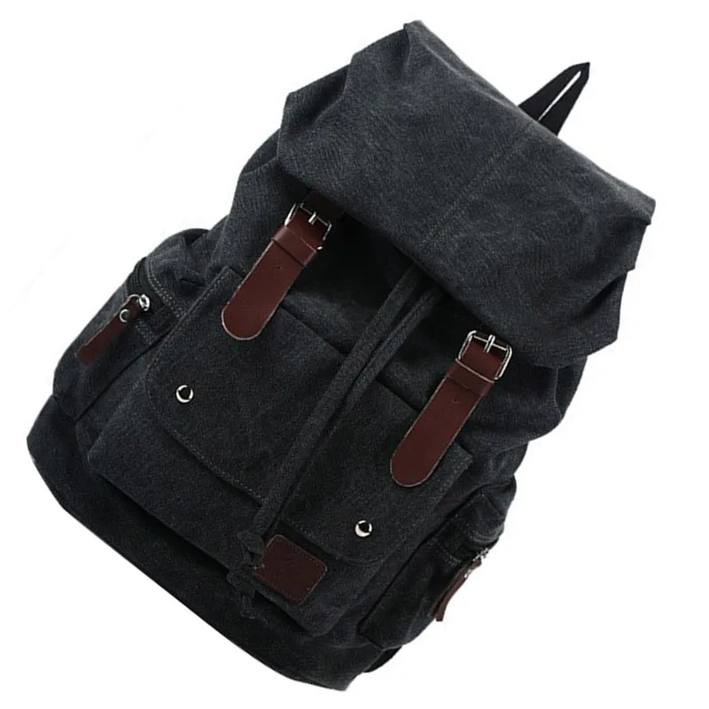 Fashion Men's Backpack Vintage Canvas Shoulder bag Backpack school bag travel bag