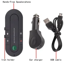 EDR беспроводной Bluetooth Handsfree автомобильный комплект многоточечный Громкая связь MP3 музыкальный плеер для смартфонов IPhone Android телефонов