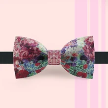 Повседневная Новинка, мужской дизайн, повседневный модный галстук бабочка с принтом вечерние банкетные вечерние, Скрытая Бабочка