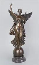 Greek Mythology Bronze Sculpture marble base figurine home decoration Christmas gift