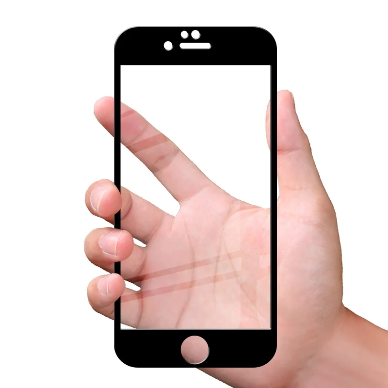 3D защитное стекло для iPhone 6 6S 7 8 Plus X экрана закаленное SE 2020 защита экрана|Защитные