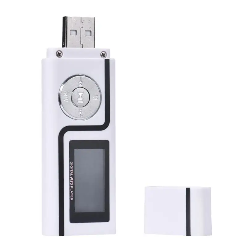 Широко используемый портативный плеер USB MP3 музыкальный плеер ЖК-экран Поддержка 16 ГБ TF Карта# Y - Цвет: Белый