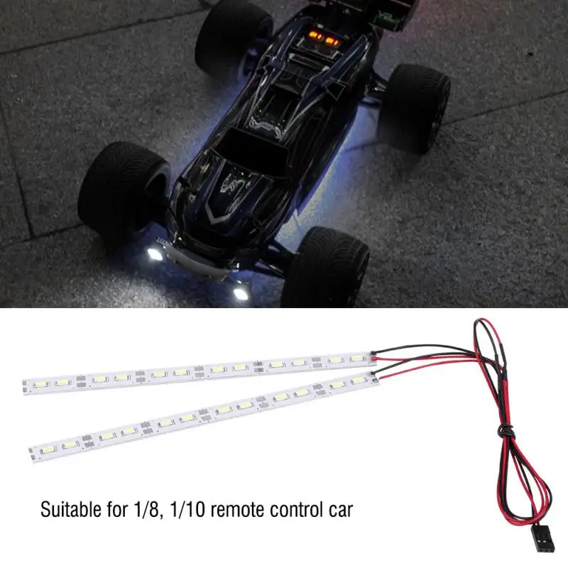 16.5cm 24 LEDs Chassis Light LED Strip 6V for 1/10 1/8 RC Remote