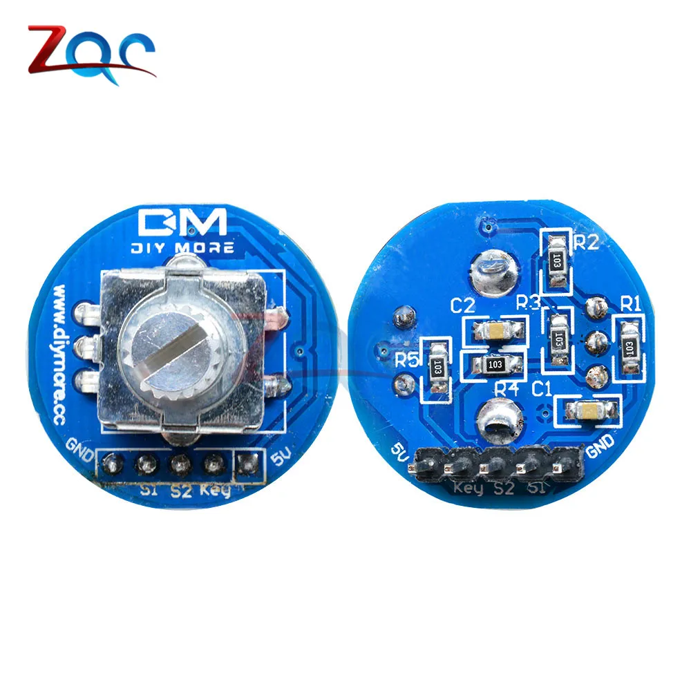 Поворотный модуль кодировщика разработка датчика кирпича круглый аудио вращающийся Потенциометр ручка крышки для Arduino 5V