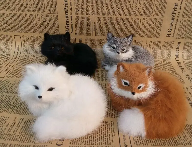 

Кукла из полиэтилена и меха, 4 шт., 13x9,5x12 см