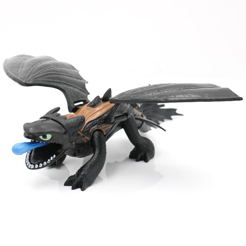 

News How to Train Your Dragon Boxed Toothless Action figure Popcorn cup Light Fury Toothless Toys For Children's Birthday Gifts