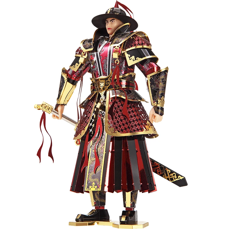 MMZ MODEL Piececool 3D metal puzzle the imperial guards of ming dynasty Assembly Model kit DIY Laser Cut | Игрушки и хобби