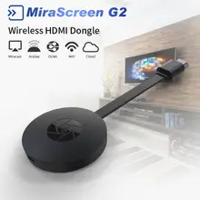 Slimy MiraScreen G2 ТВ-палка беспроводной HDMI донгл приемник 2,4G Wifi 1080P донгл с Miracast Airplay DLNA для Android IOS Mac