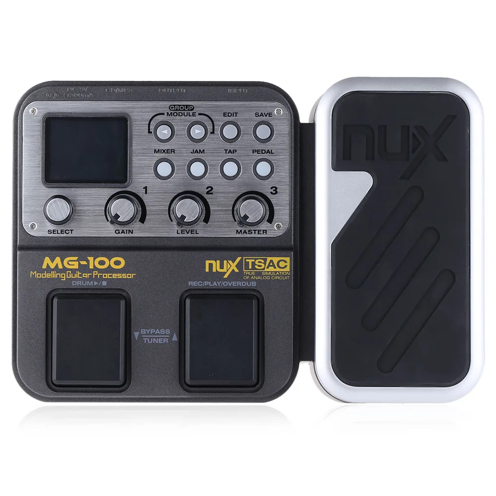 Buy NUX MG 100 Modeling Guitar Processor Effect Pedal