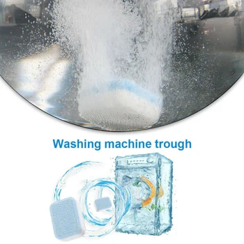 

20pcs Tab Washing Machine Tank Cleaning Tablets Effervescent Odour Clean Tables