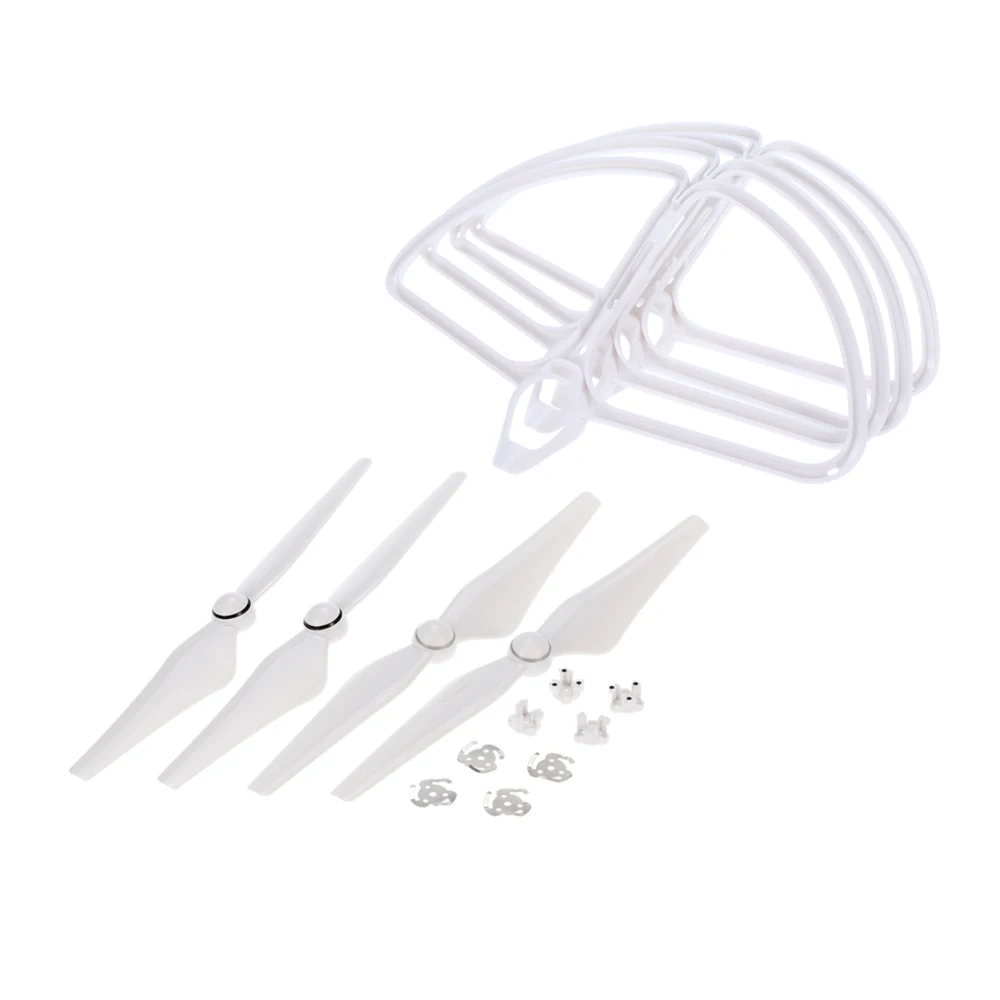 2 Pairs CW/CCW Propeller And 4Pcs Propeller Guard Ring Combo Set For DJI Phantom 4 Camera Drone High Quality RC Quadcopter Parts 2 Pairs CW/CCW Propeller And 4Pcs Propeller Guard Ring Combo Set For DJI Phantom 4 Camera Drone High Quality RC Quadcopter Parts