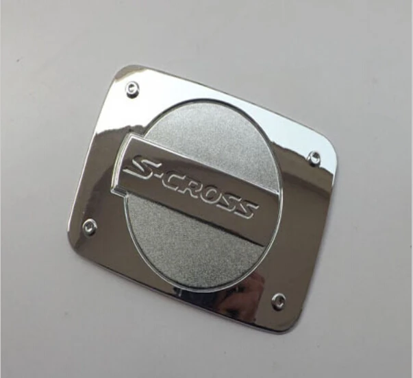 

ABS Chrome Oil Tank Cover For Suzuki SX4 S Cross 2013 Auto Accessories Car Styling Stickers 1pcs