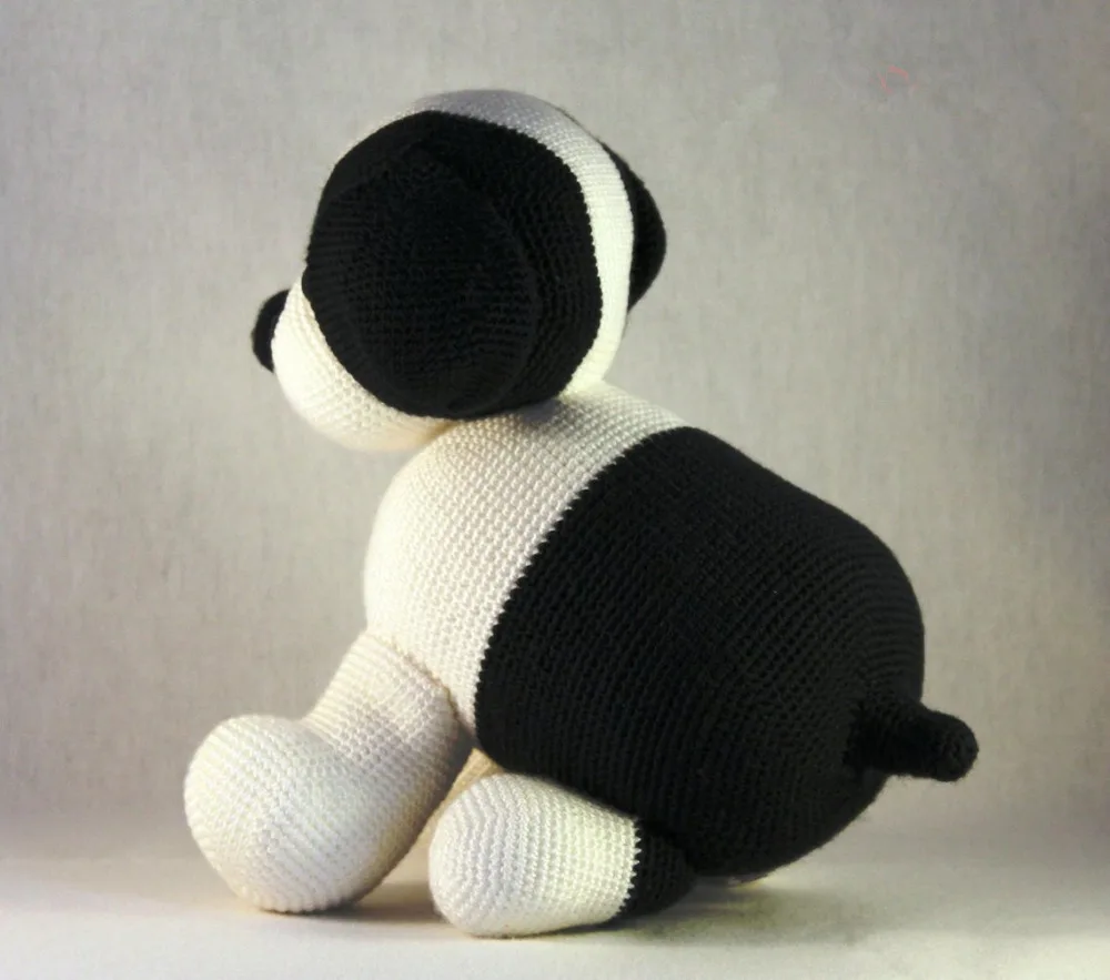 Игрушки для вязания крючком собаки amigurumi номер модели KO0012|Мягкие игрушки