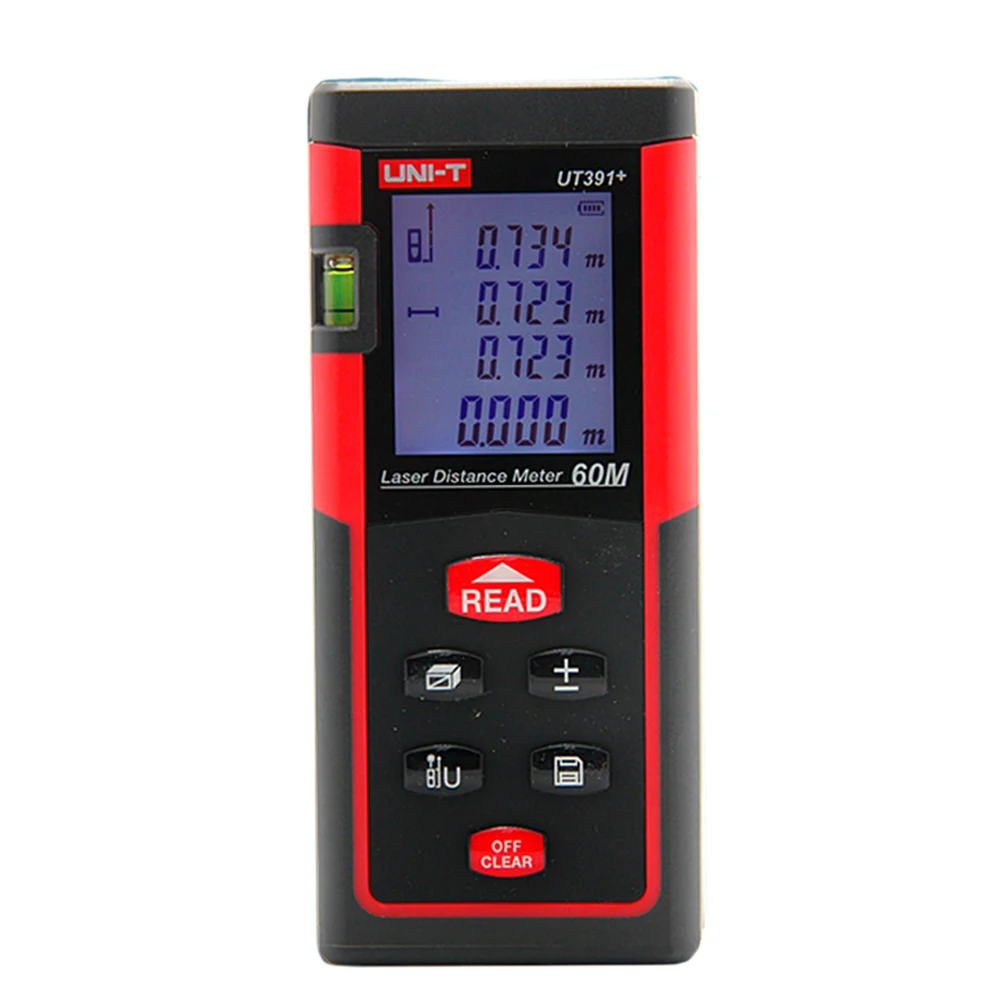 

UNI-T UT391+ 60m Laser Distance Meters for City Planning Water Project Monitoring Automatic Calibration