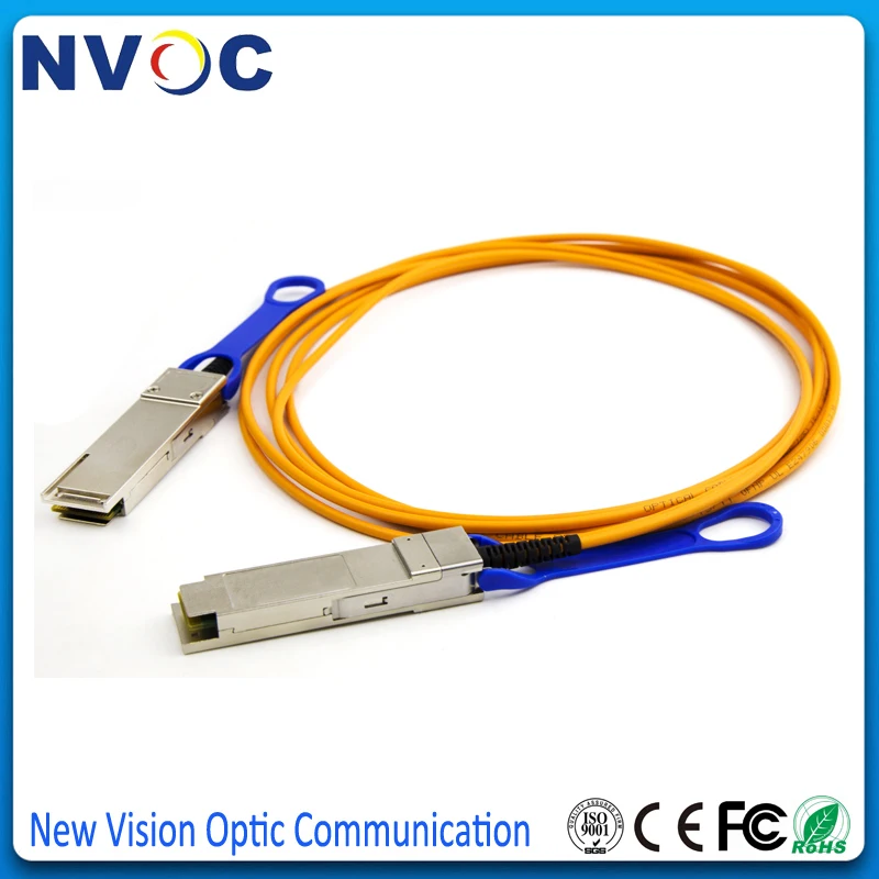 2M (6ft) 56Gbps QSFP+ OM2 50/125 Multi Mode AOC Active Optical Cable | Мобильные телефоны и аксессуары