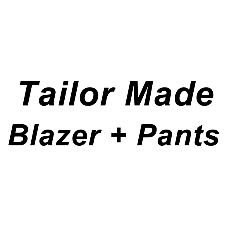 OSCN7 синий клетчатый портной костюм для мужчин 3 шт Джентльмен Бизнес Свадьба на заказ мужской костюм Блейзер на заказ 7137-09 - Цвет: Blazer Pants