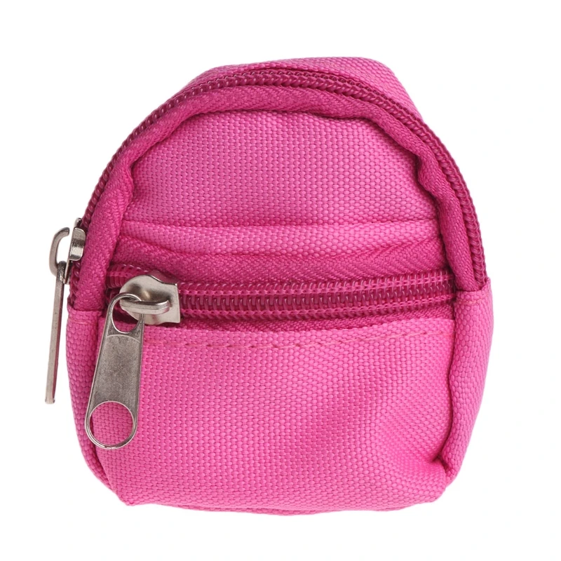 Кукла рюкзак сумка Аксессуары для Мини Барби игрушки BJD милые детские подарки 7 цветов - Цвет: Фиолетовый