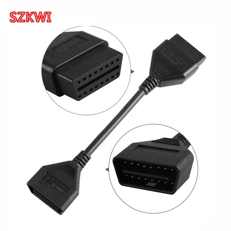 100% Оригинальный удлинитель Launch OBD2 для X431 IDIAG/5C/V/GOLO Удлинительный Кабель obdii
