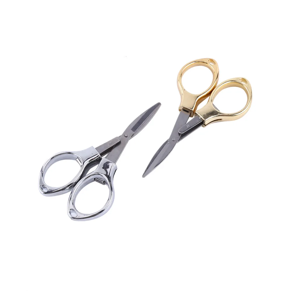 Buy Folding Sewing Scissors Needlework Mini Scissor 9