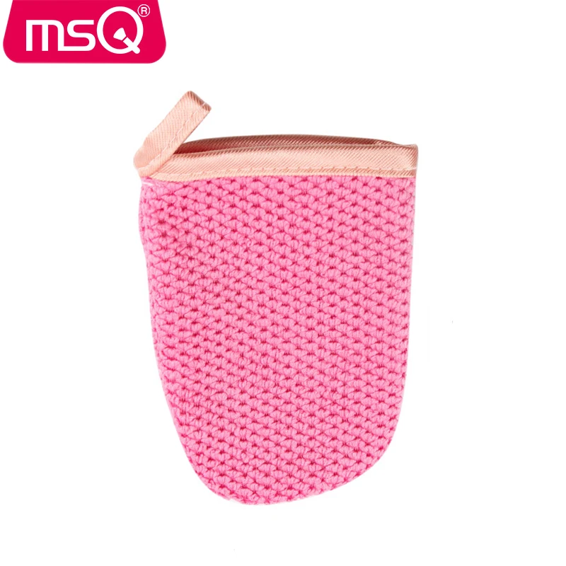 

MSQ2Pcs Makeup Remove Glove Portable Makeup Remover Towel Reusable Microfiber Facial Towel cosmetic puff face care makeup Tools