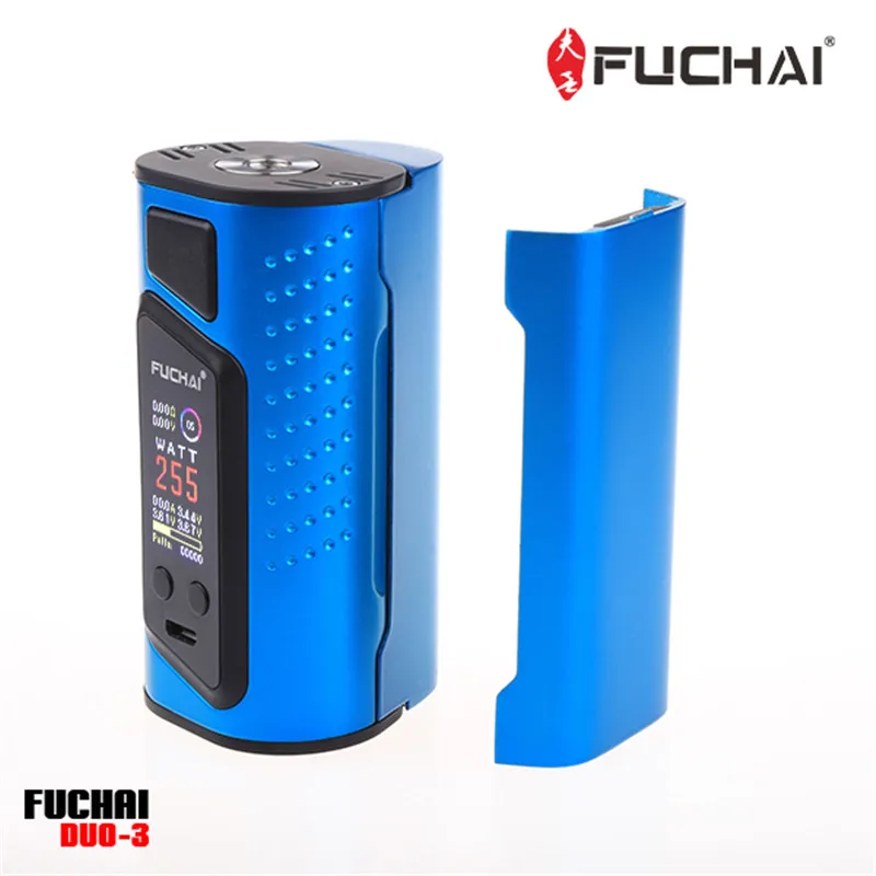 Оригинальный мод Sigelei Fuchai Duo 3 (3 батареи слот версия) 255 Вт контроль температуры