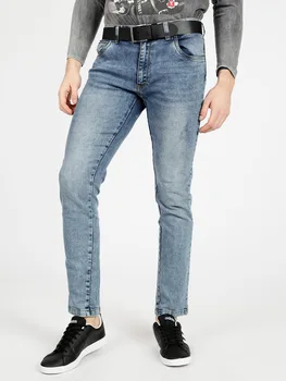 

Jeans 5 pockets washed-out-regular fit