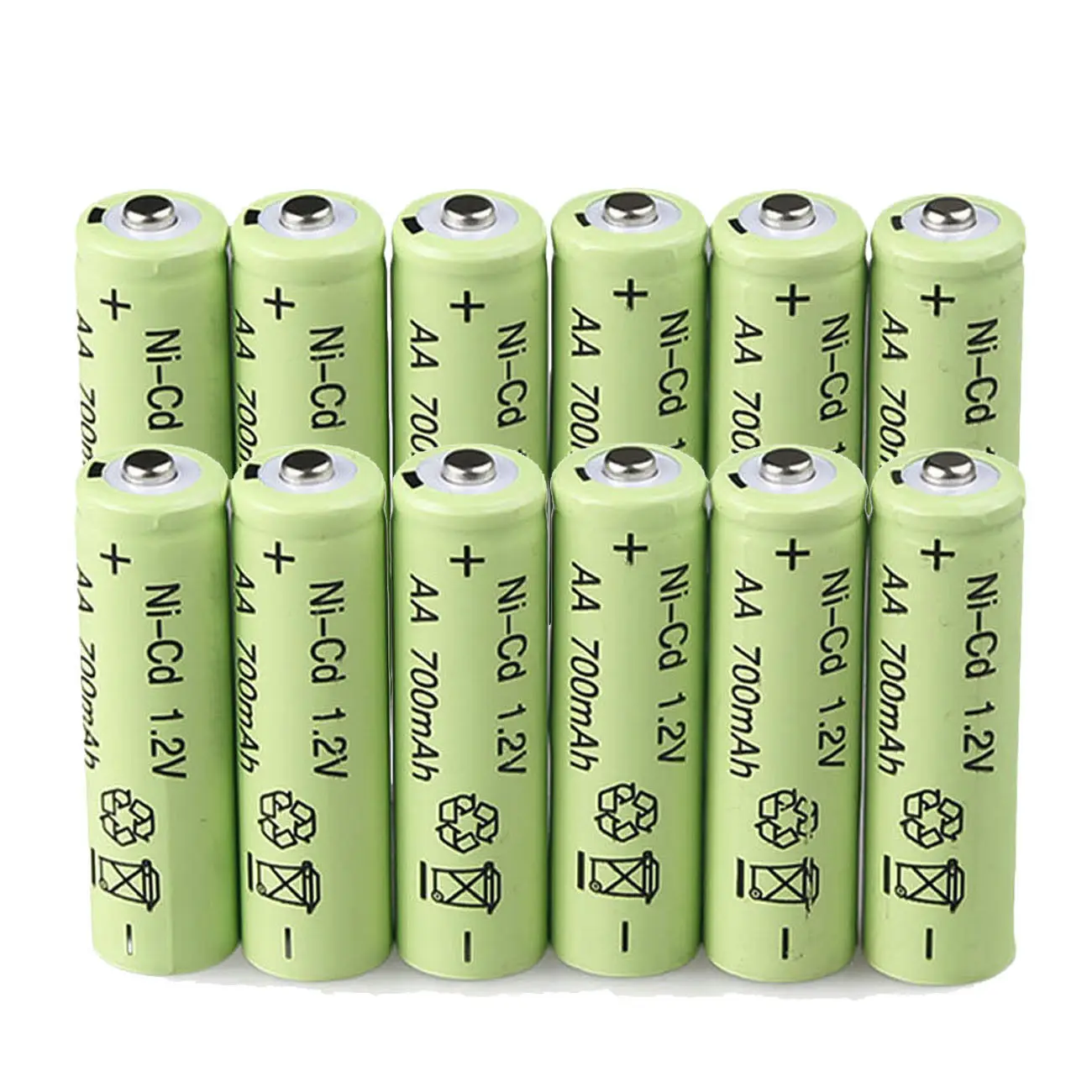 AIMIHUO 4 шт 1,2 v AA Ni-Cd 700 mAh аккумуляторные батареи игрушка Батарея дистанционного управления