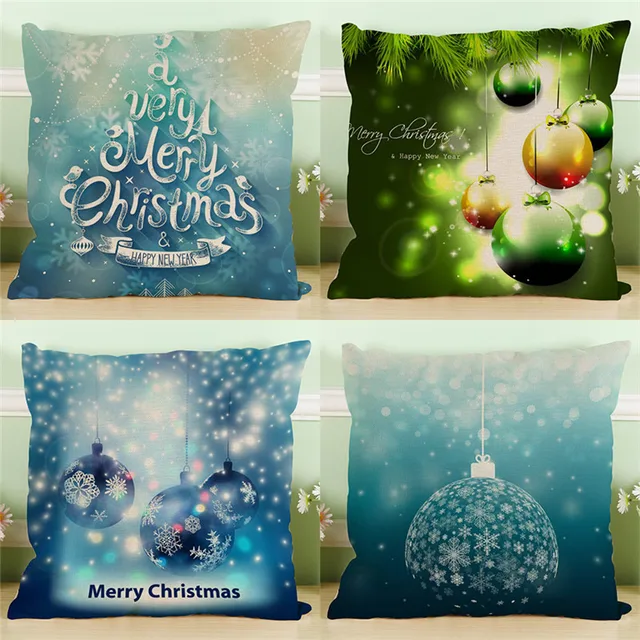 Christmas Snow Ice Blue Gold Wedding Gift Cushion Cover Wholesale Classy Ice Blue Decorative Pillows Christmas Snow Ice Blue Gold Wedding Gift Cushion Cover Wholesale Classy Ice Blue Decorative Pillows
