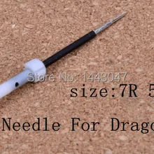 Татуировки дракона иглы 7R для постоянного Макияж с 50 шт./лот