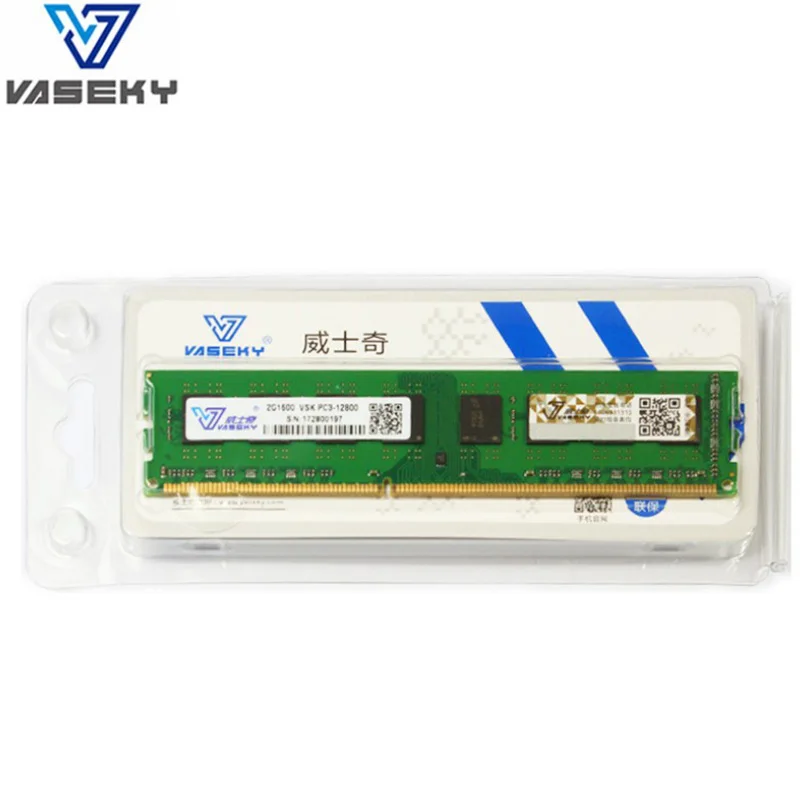 Vaseky Ram DDR3 8 Гб 1600 МГц настольный компьютер ОЗУ память 240pin 1,5 в 2 ГБ/4 ГБ/8 ГБ DIMM