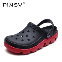 PINSV/сандалии; Мужская обувь; летние сабо; мужские пляжные сандалии; Zuecos; мужские шлепанцы; Sandalias Hombre; размеры 38-47