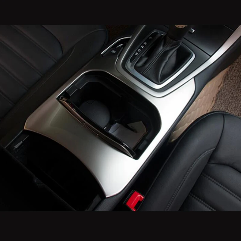 Для Ford Edge автомобильный Стайлинг ABS пластиковый автомобильный передний стаканчик для воды рамка Крышка отделка