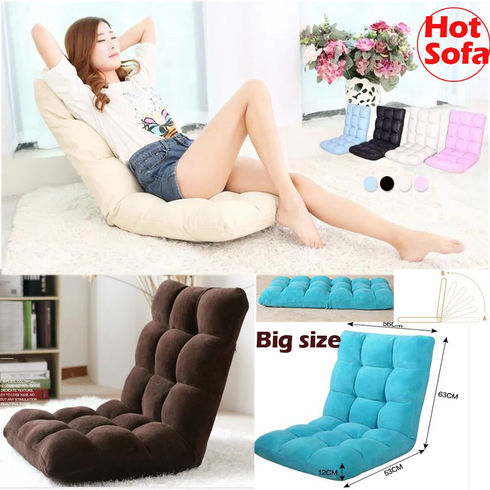 High quality fabric sofa Multifunctional sofa folding chair leisure recliner Siesta sofa soft warm Creative beanbag Furniture