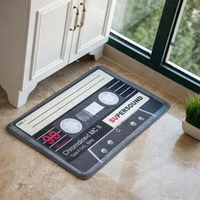 Винтажная магнитная лента, нескользящий ковер, входная дверь, пол, прикроватный половик для гостиной