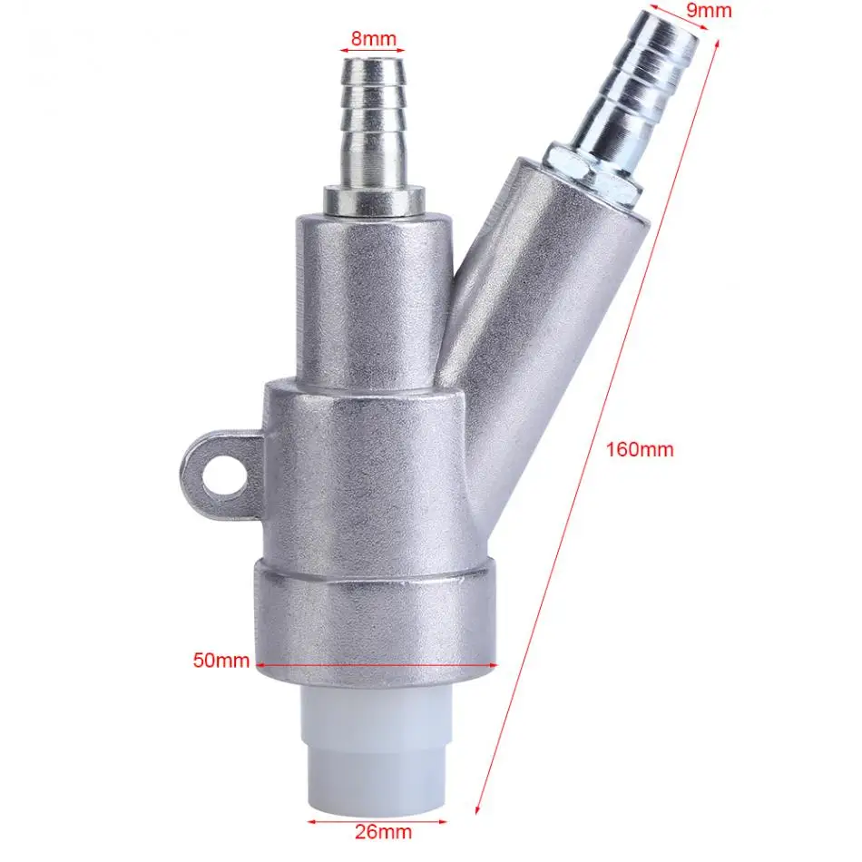 

Free shipping B type sandblasting gun with boron carbide nozzle 35*20*8mm