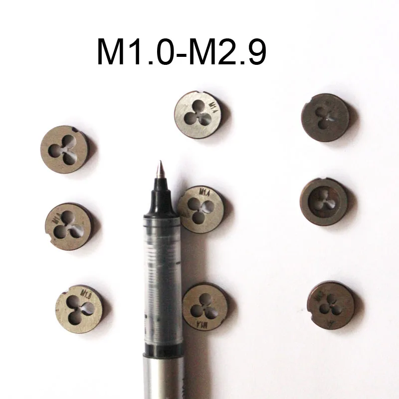 New 1pc Metric Right Hand Die M1.4x0.3 mm Dies Threading Tools M1.4 mm x 0.3 mm