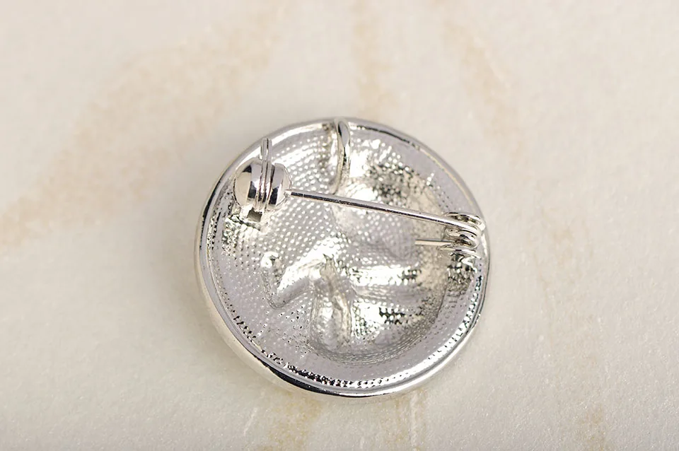 Funmor Милая брошь-монета в форме нерожденного ребенка, высокое качество, полный кристалл, детский значок доктора для женщин, украшение для клубной ткани, значок
