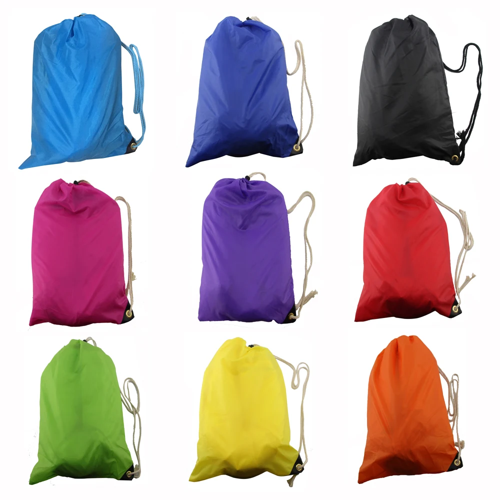 Lazy Bag Laybag Laicos Bolsa Acampar Saco de dormir Inflable R&aacute;pido aire Sof&aacute; Para Dormir Cama De Playa Bolsa de Pl&aacute;tano Sal&oacute;n Cama de Aire tumbona(China (Mainland))