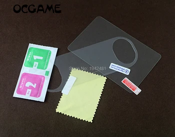 

3sets/lot 9H Glass Screen Protector Anti Film + Back cover Protector Film For PSV 2000 PS VITA PSVITA 2000 OCGAME