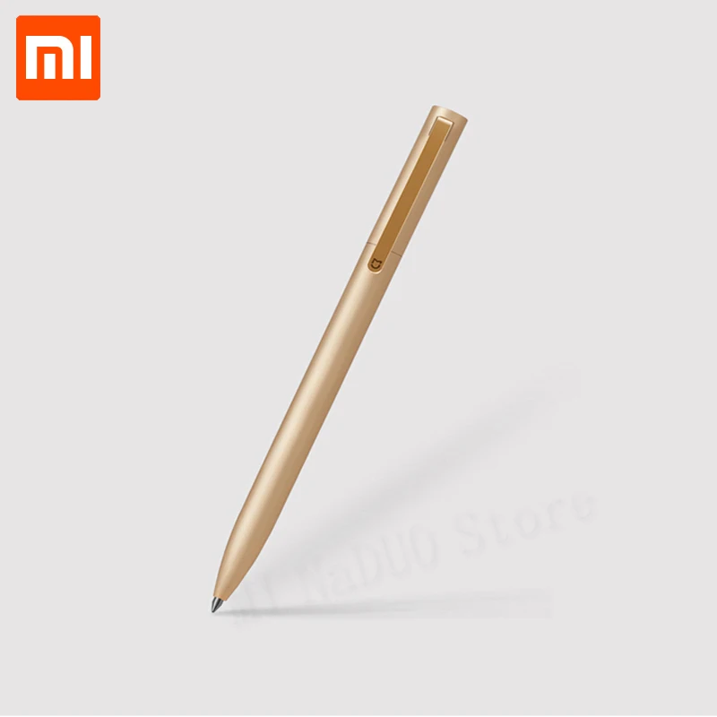 

Xiaomi Mijia Metal Sign Pens Retractable Pen PREMEC Smooth Ink Switzerland Refill 0.5mm Office Signing Mi Aluminum Alloy Pens