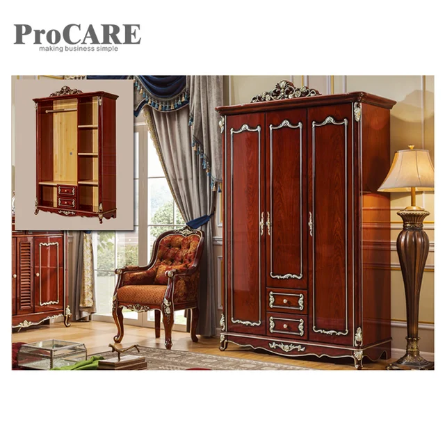 White Wooden Design Three Door Wardrobe Bedroom Sliding White Wooden Design Three Door Wardrobe Bedroom Sliding Closet 6003