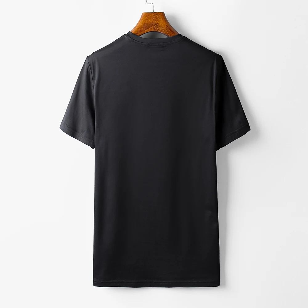 2018 summer Hot selling Men O neck t shirt Mercerized cotton short sleeve tops high quality Casual Men Slim Fit Classic t shirts (6)