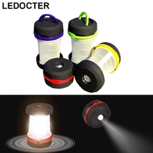 Мини Многофункциональный складной всплывающий фонарь для кемпинга, вспышка, водонепроницаемый портативный наружный тент, карманный аварийный фонарик